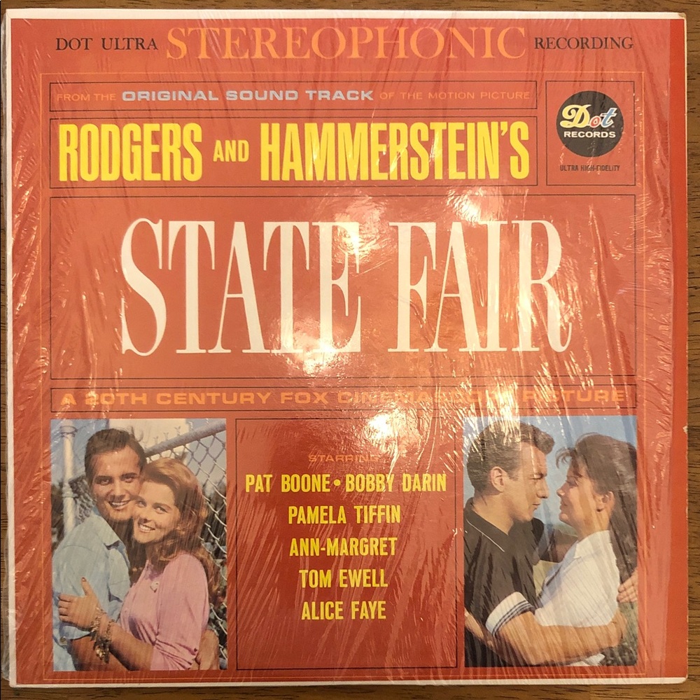 'State Fair' Rodgers & Hammerstein Vinyl Record Album ‘62